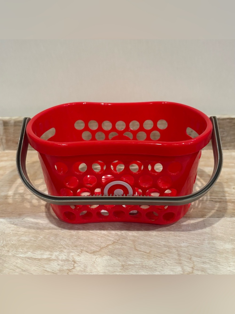 Target Red Mini Market Basket with Handle